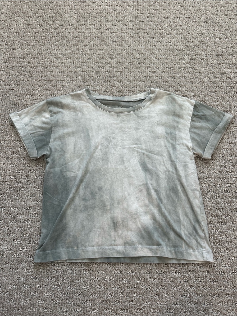 Short Sleeve Tee in Light Sage Green